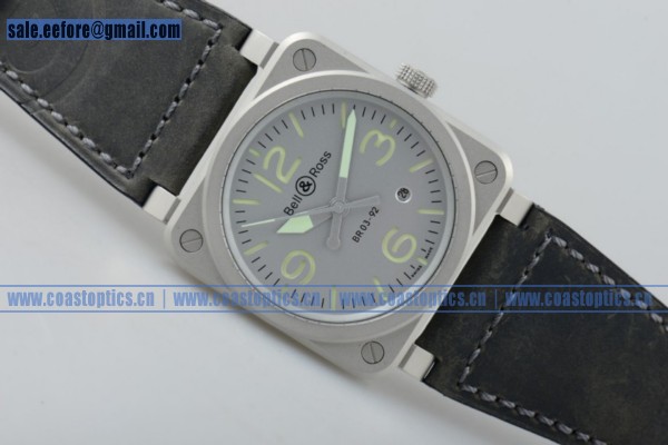 Perfect Replica Bell&Ross BR03-92 Watch Steel BR03-92 (AAAF) - Click Image to Close